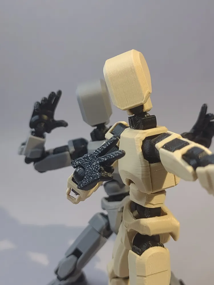 Modelo articulado impresso em 3D