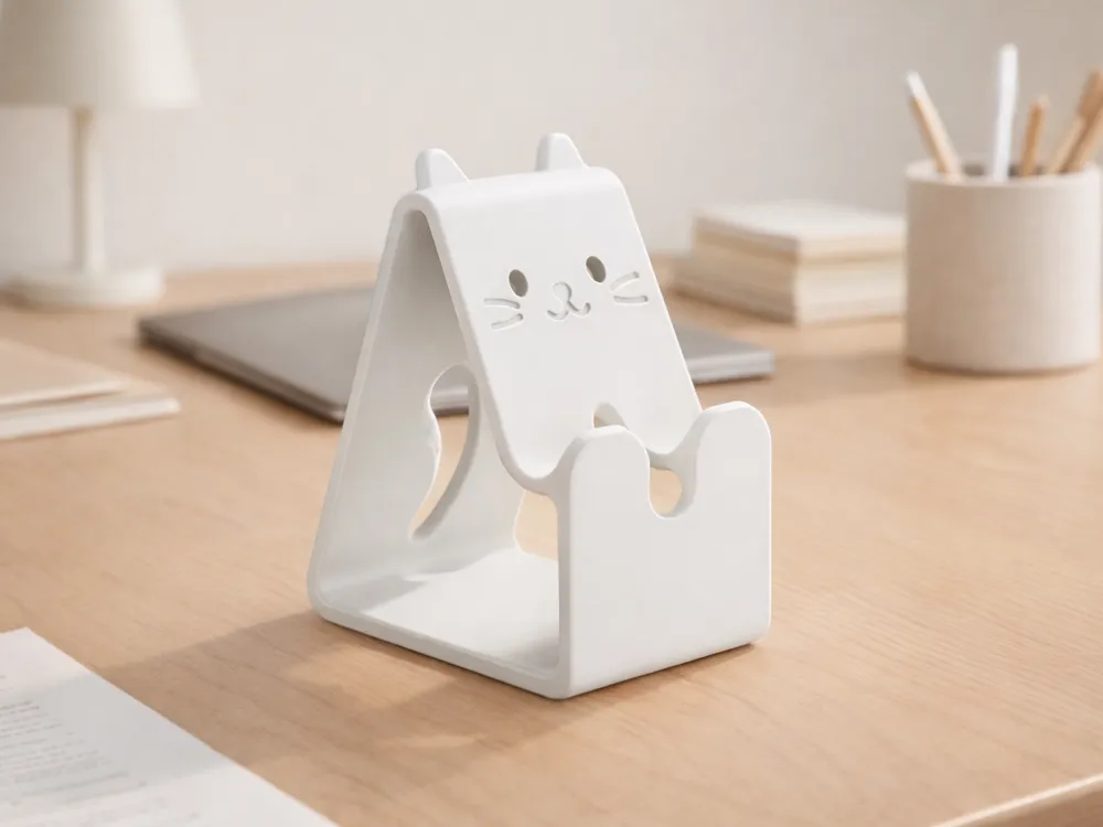 Suporte de celular modelo 2 impresso em 3D