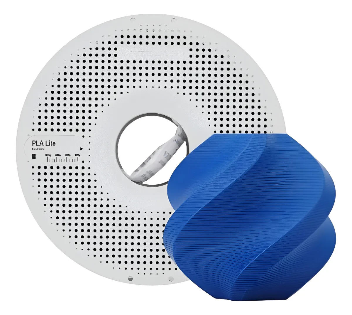 Filamento azul para impressão 3D