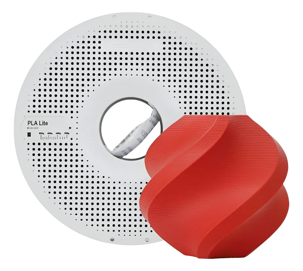 Filamento vermelho para impressão 3D